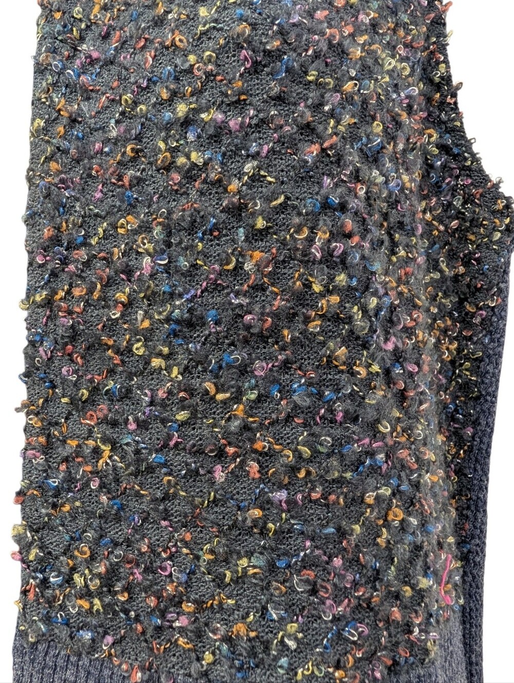 smash! Women's Blue Multicolor Floral Knit Shift Dress Sleeveless Size M - Picture 6 of 11